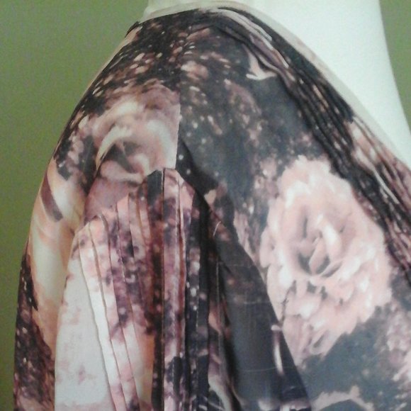 Together Chiffon Floral Blouse, 18 - Picture 6 of 9